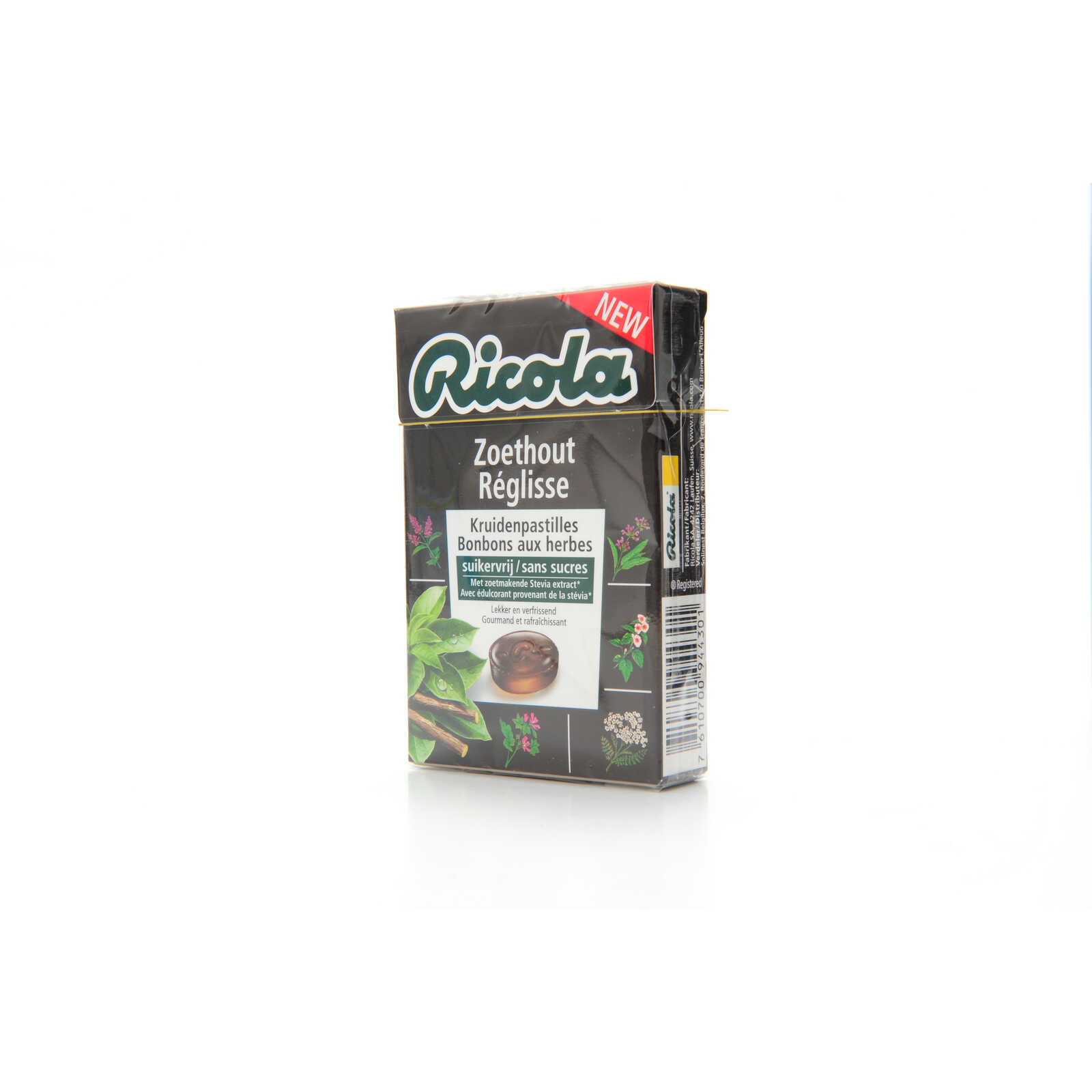 Ricola Kruidenpastilles | Zoethout | Suikervrij