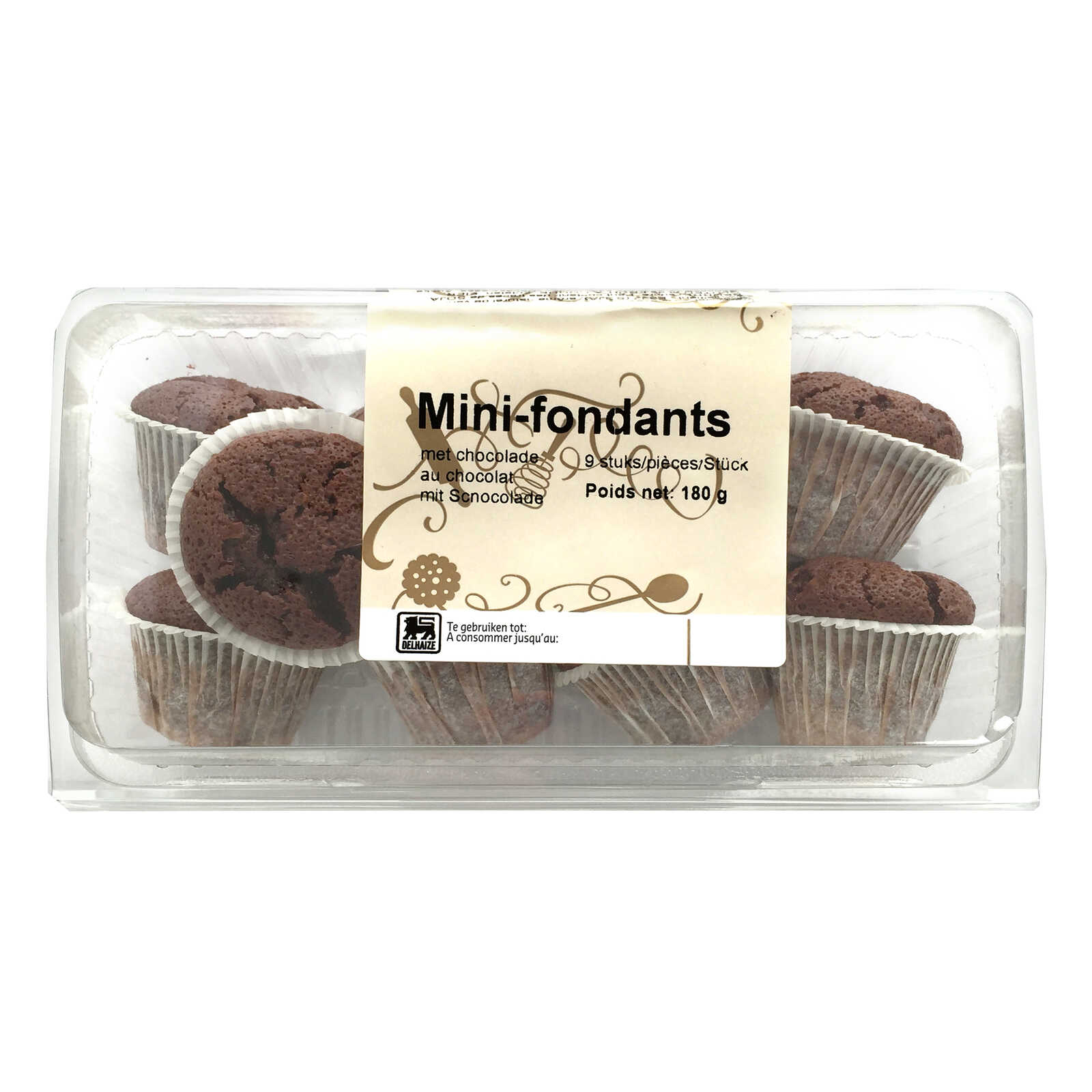 Delhaize Mini fondants | Chocolade