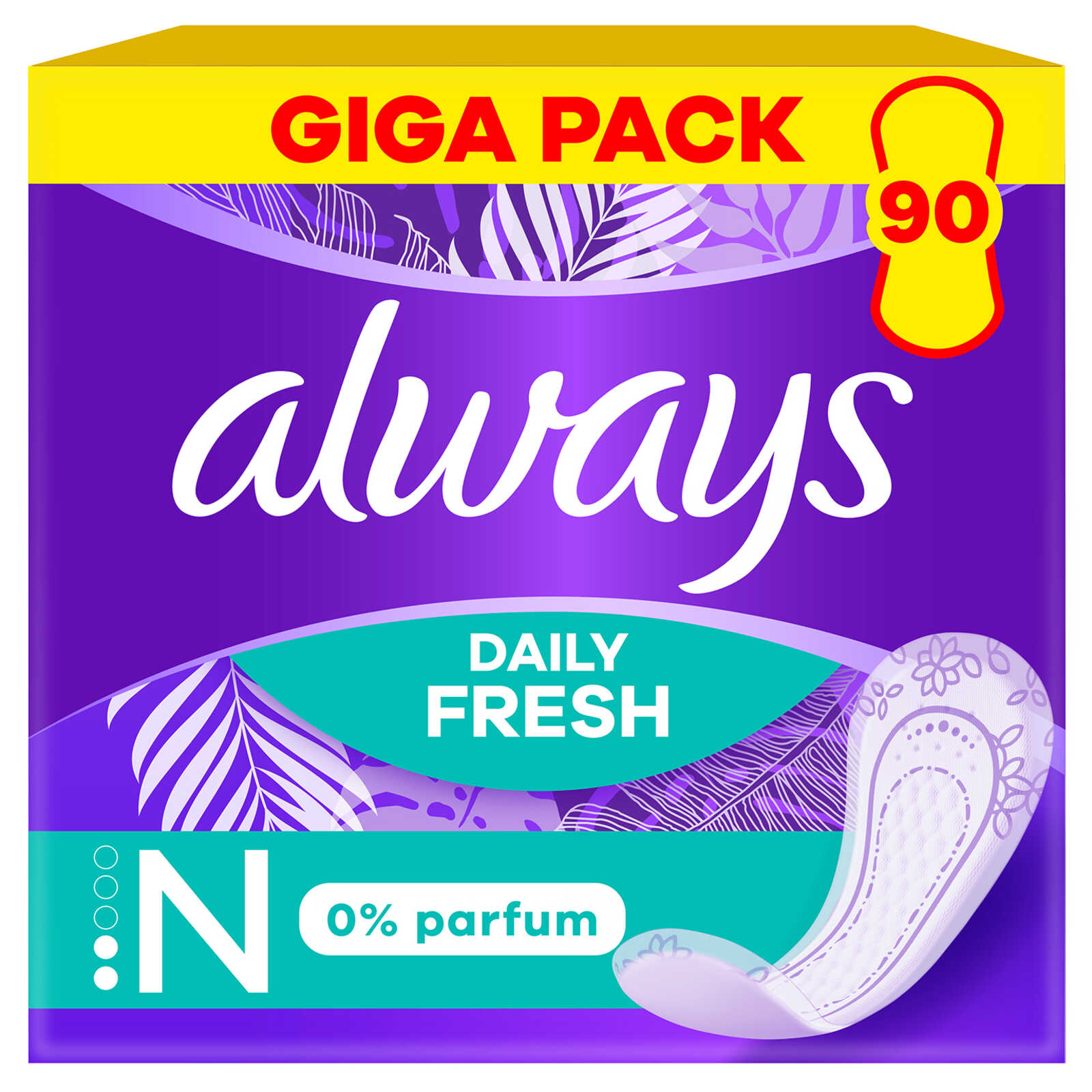 Always Inlegkruisjes | Normal Fresh 0%