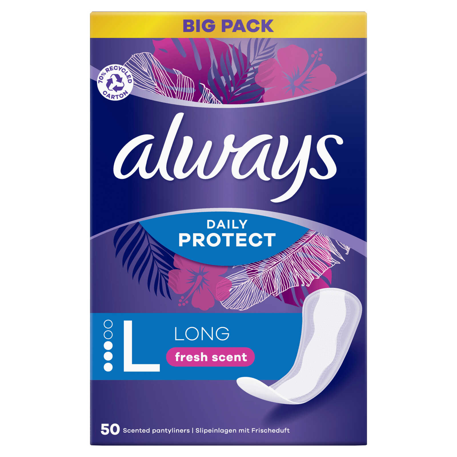 Always Inlegkruisjes | Extra Protection Large Fresh