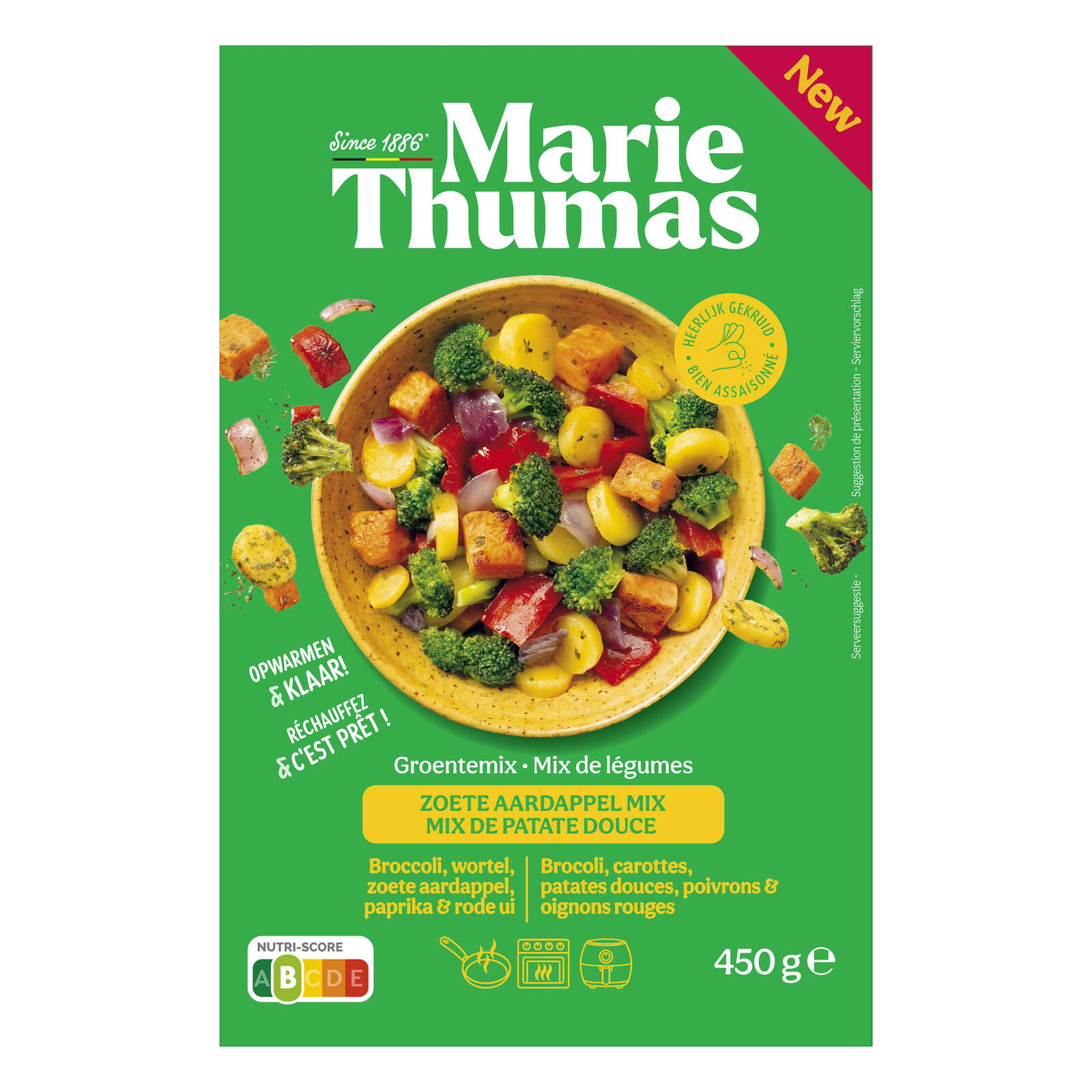 Marie thumas zoete Aardappel | Mix