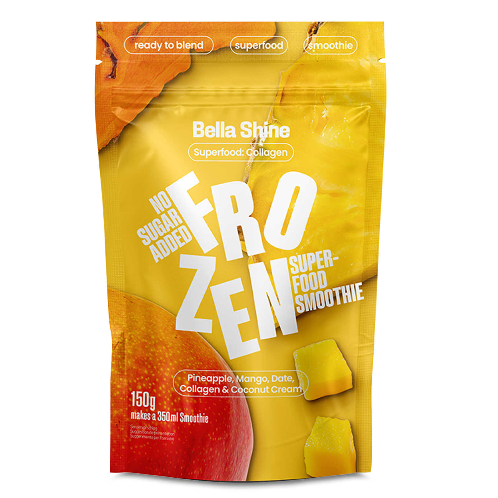 Frozen Power Smoothie | Mango | Ananas | Collageen
