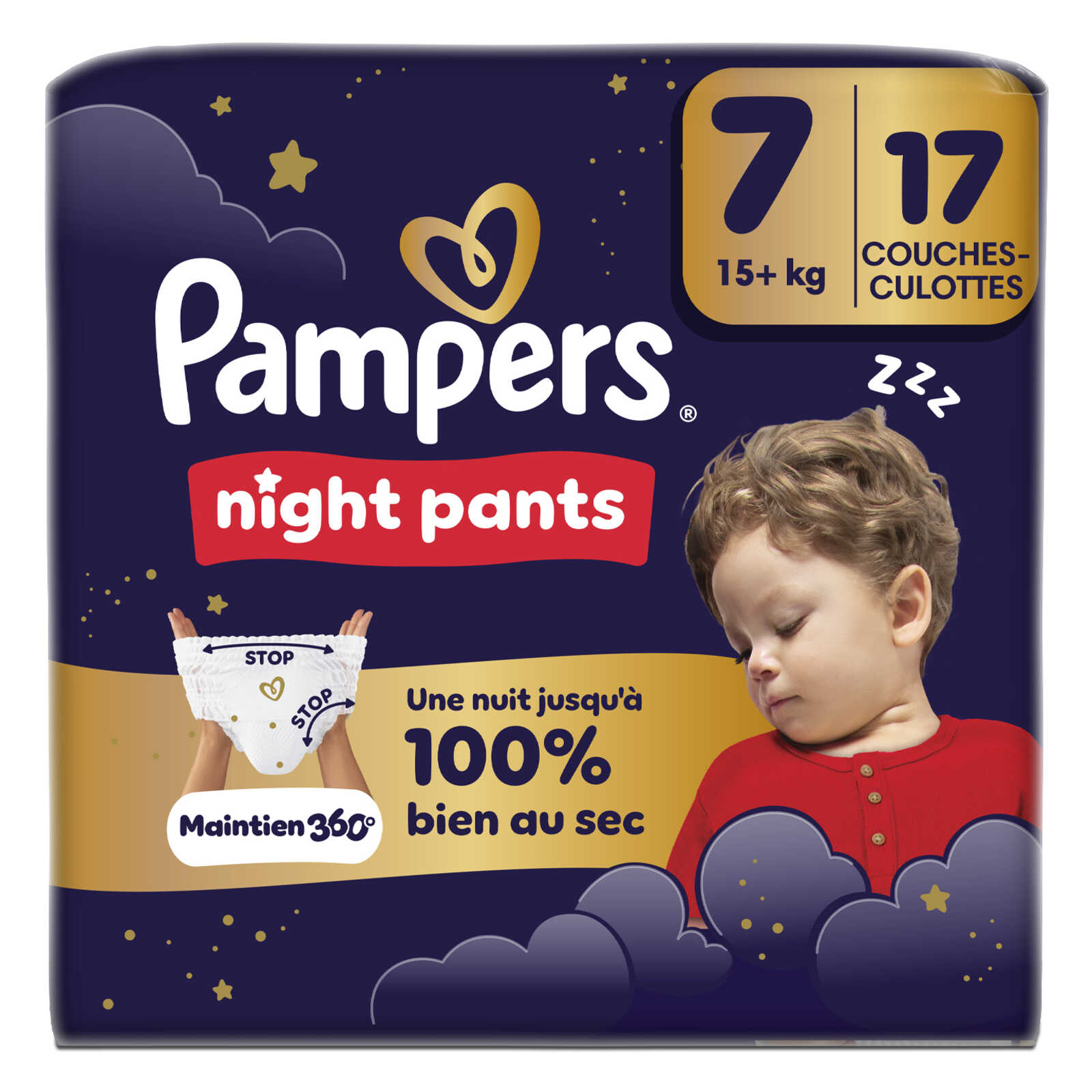 Pampers Luierbroekjes | Nacht | Maat 7