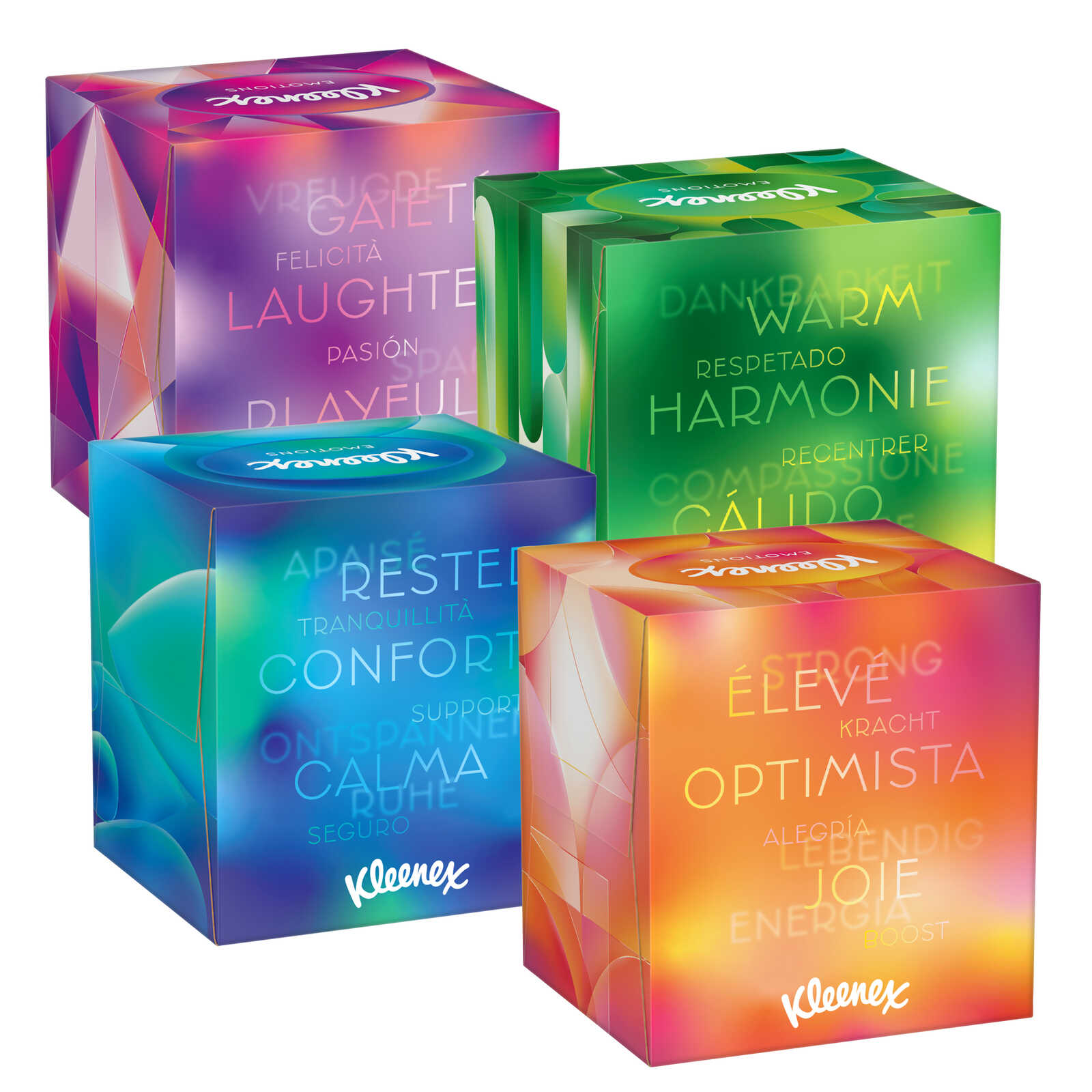 Kleenex Zakdoeken | Collection box cube | Eco