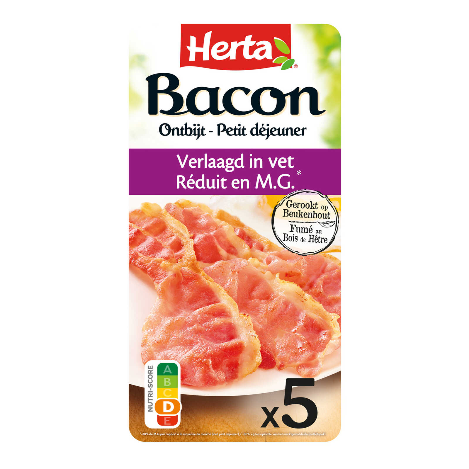 Herta Bacon | Ontbijt | 5 Sneden