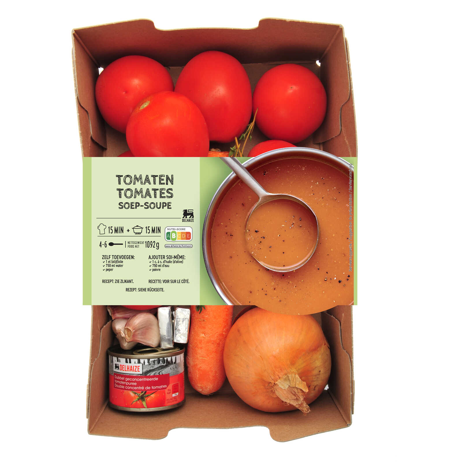 Delhaize Maaltijdbox | Tomatensoep