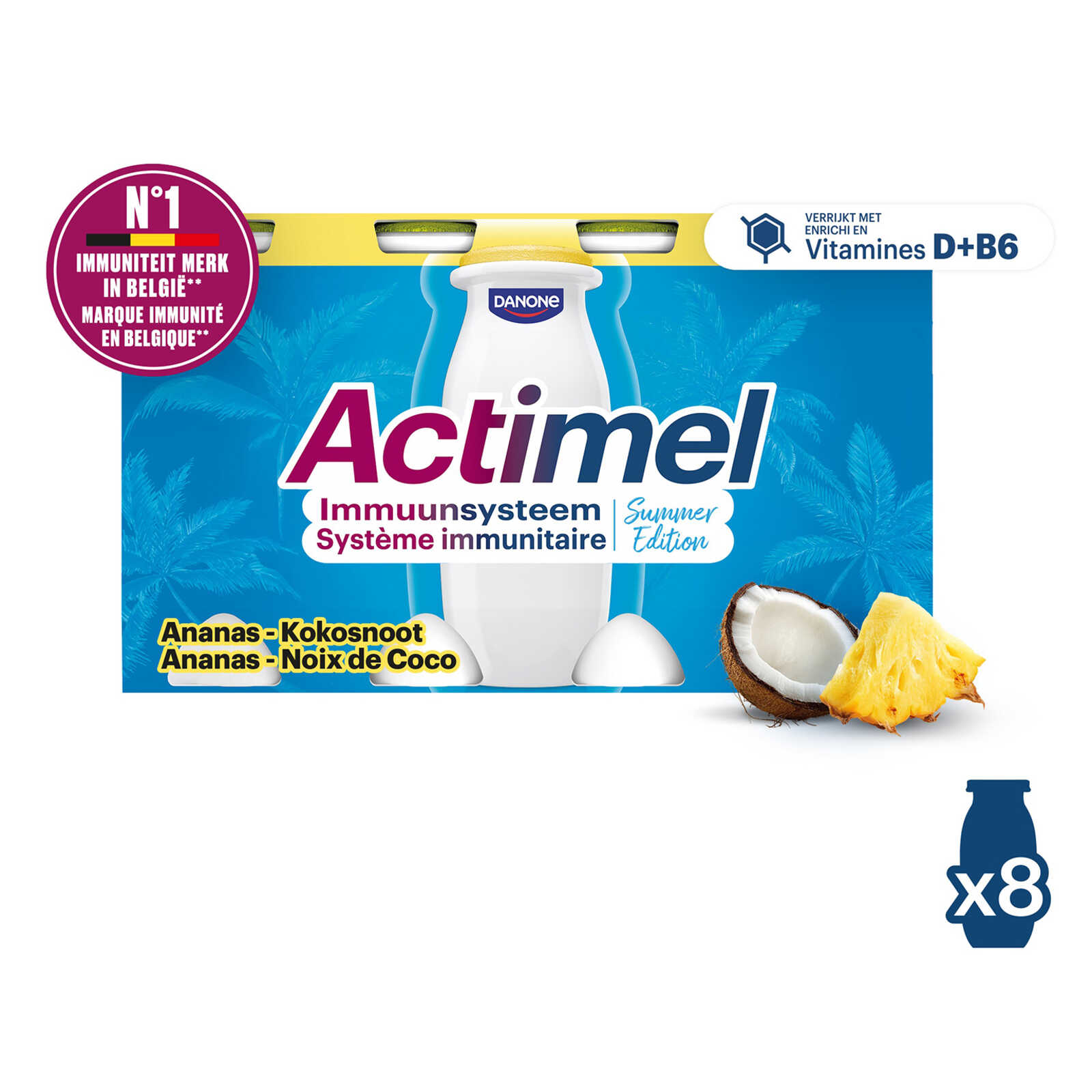Actimel Drinkyoghurt | kokos ananas | Immuniteit