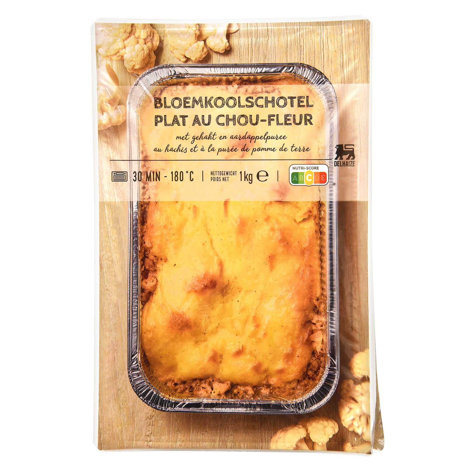 Delhaize Ovenschotel | Bloemkool-Puree