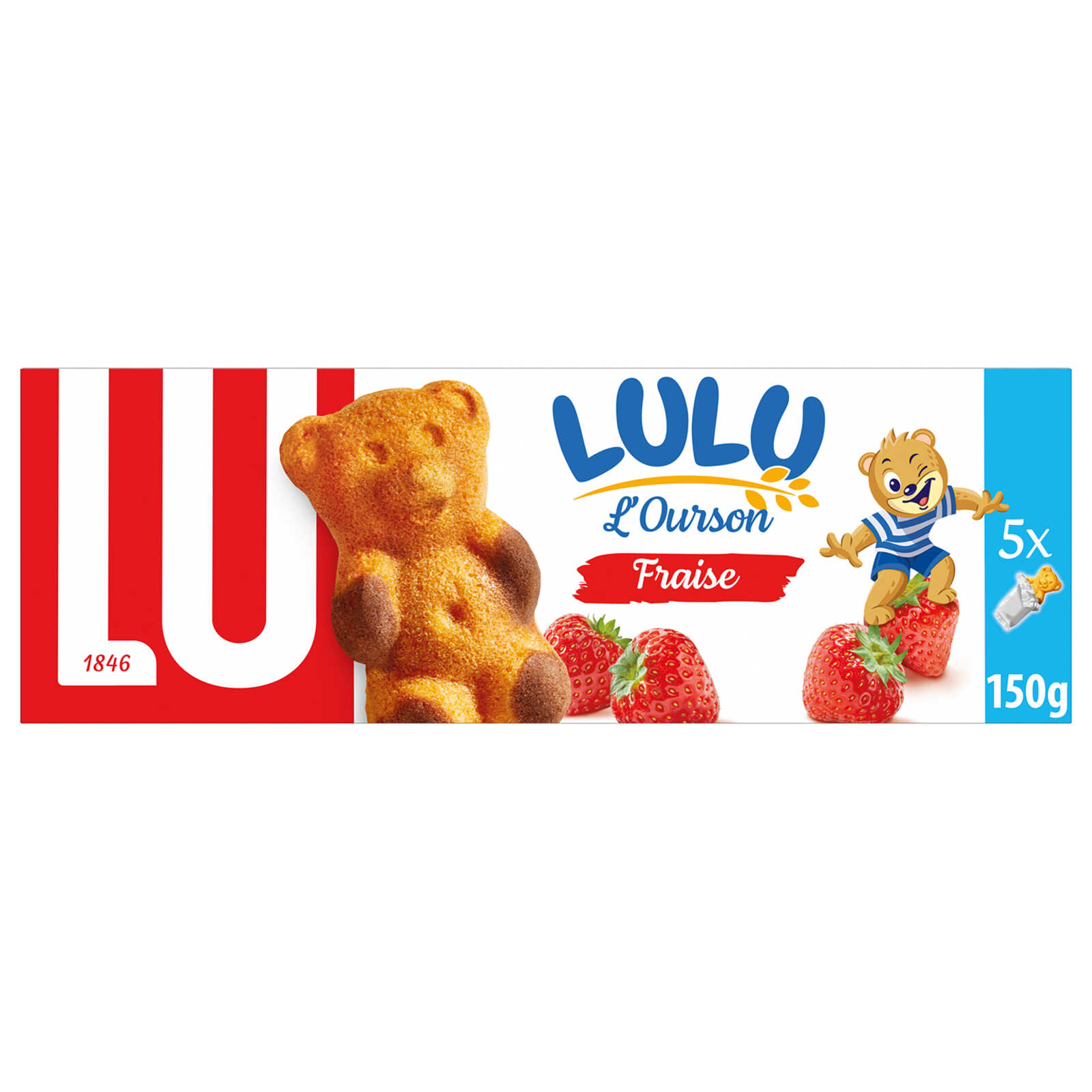 LU Koekjes | Beertje | Aardbei