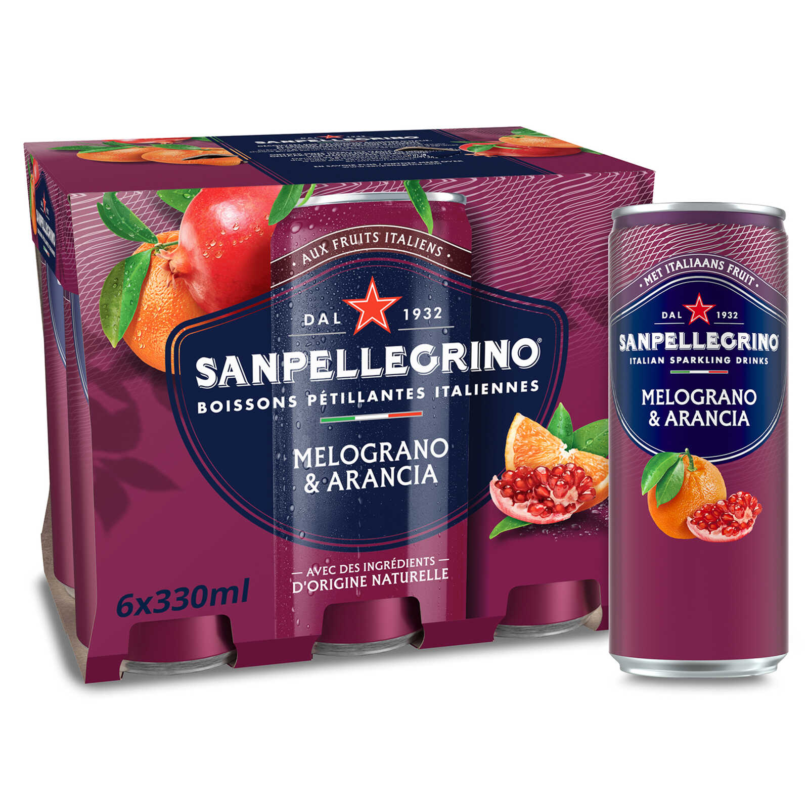 San Pellegrino Limonade | Melograno e arancia