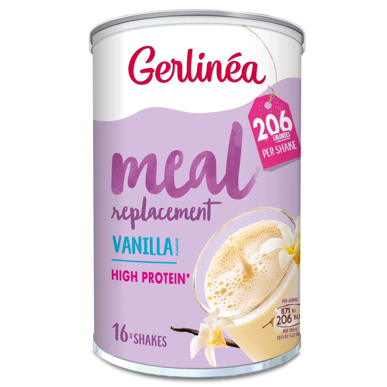 Gerlinéa Shake | Maaltijdvervanger | Vanille