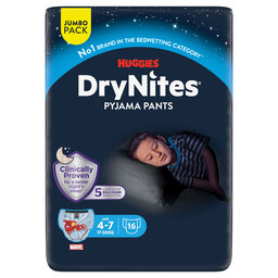 Nachtbroekjes | Jongen | Absorberend | 4-7 jaar