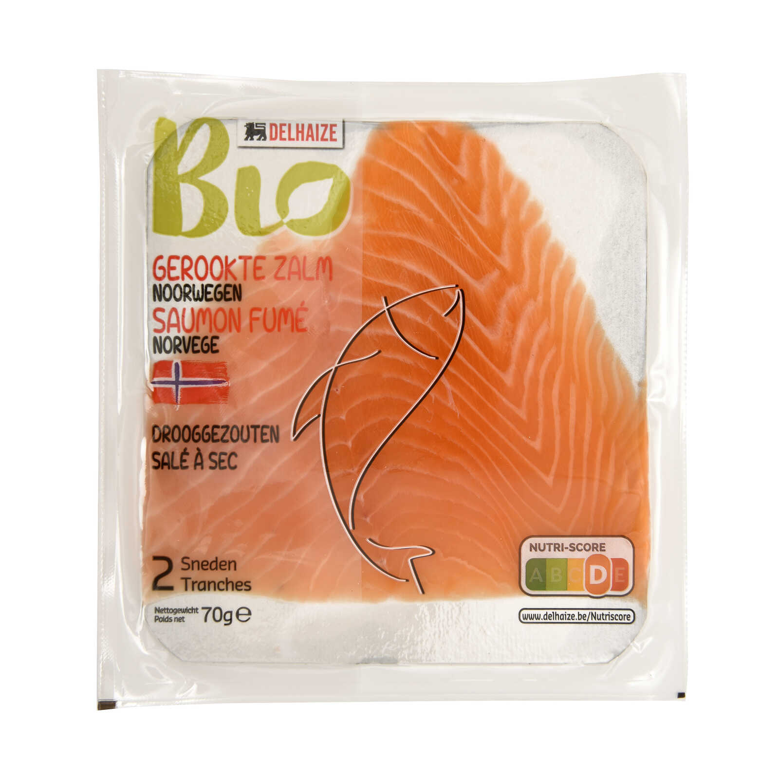 Delhaize Zalm | Gerookt | Bio
