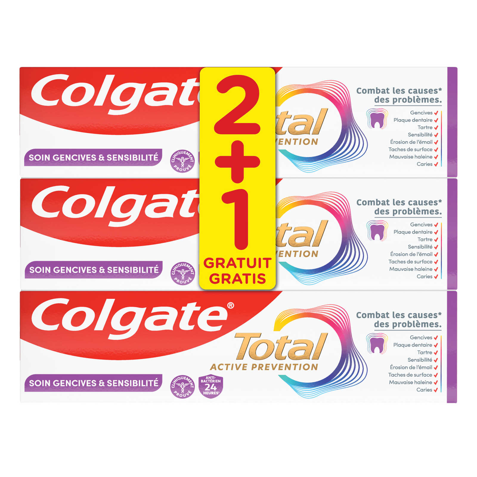 Colgate Tandpasta | Total | Adv Tandvlees | 2+1